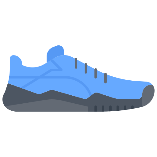 Sneakers Coloring Flat icon