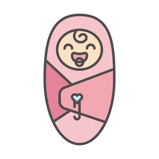 baby Generic Outline Color icoon