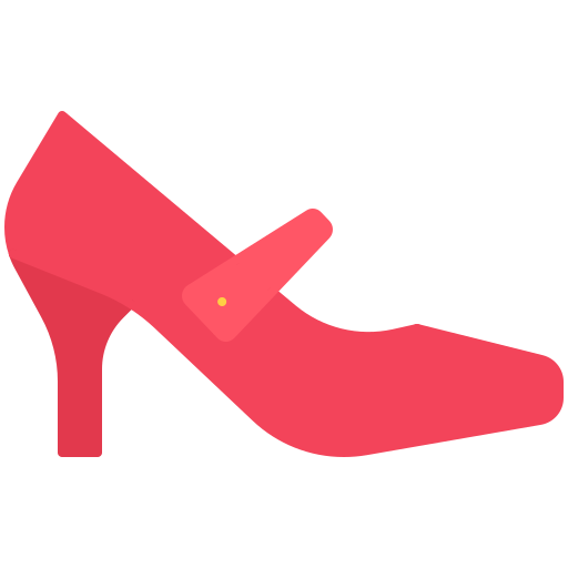 Обувь Coloring Flat иконка