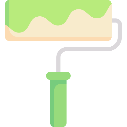 Paint roller Special Flat icon