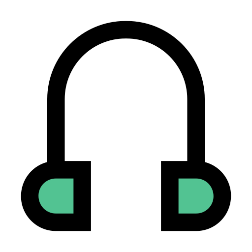 słuchawki Vector Stall Lineal Color ikona