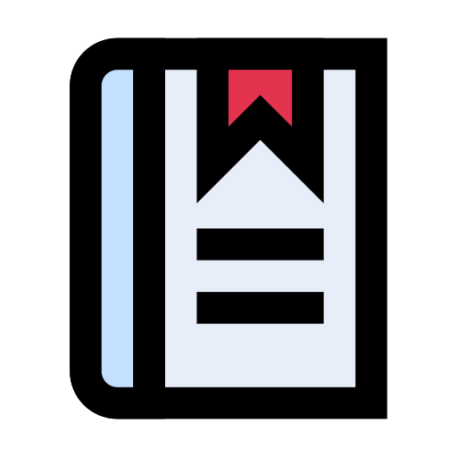 서표 Vector Stall Lineal Color icon