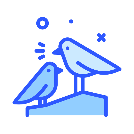 uccelli Darius Dan Blue icona