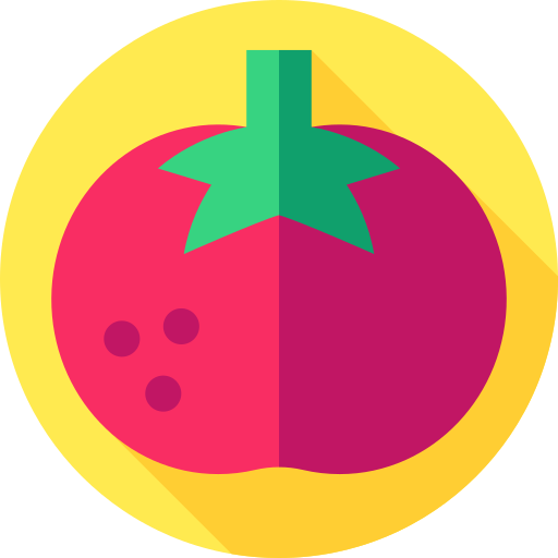 tomate Flat Circular Flat icon