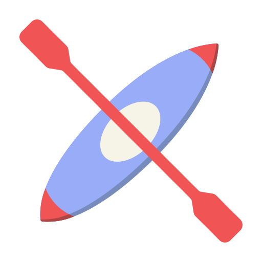 Kayaking Generic Flat icon