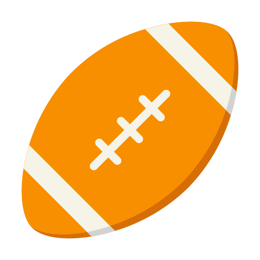 Rugby ball Generic Flat icon