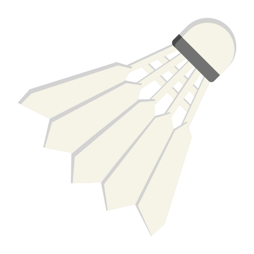 Shuttlecock Generic Flat icon