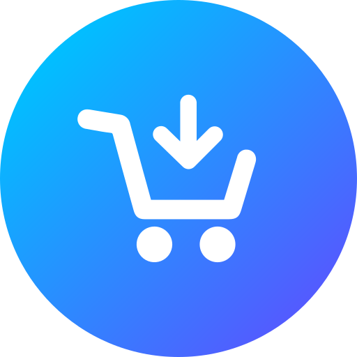 Add to cart Generic Flat Gradient icon