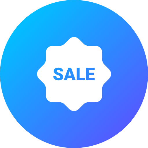 Sale Generic Flat Gradient icon