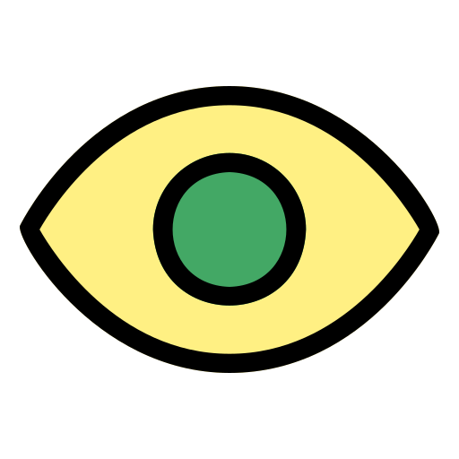 Vision Generic Outline Color icon