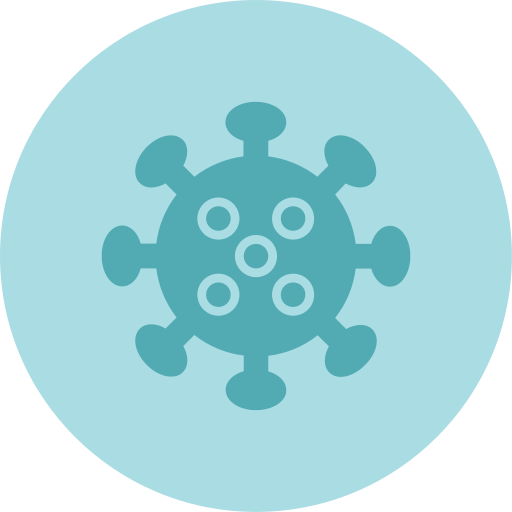 Coronavirus Generic Flat icon
