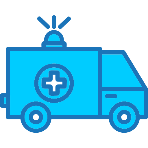 Ambulance Generic Blue icon