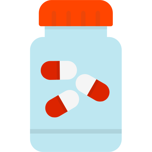 Pills bottle Generic Flat icon
