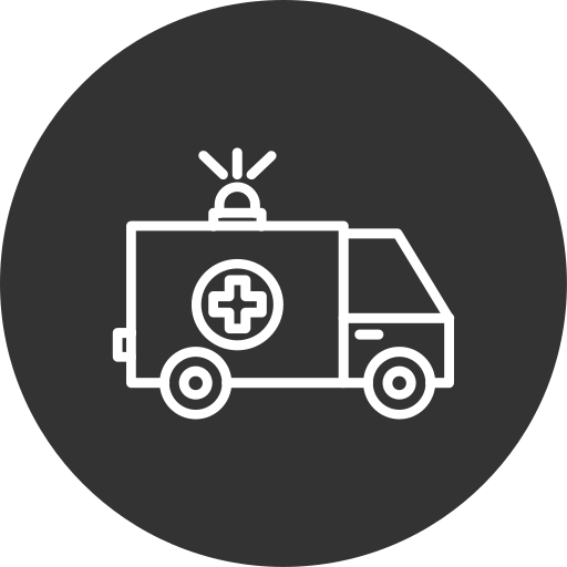 ambulance Generic Glyph icoon