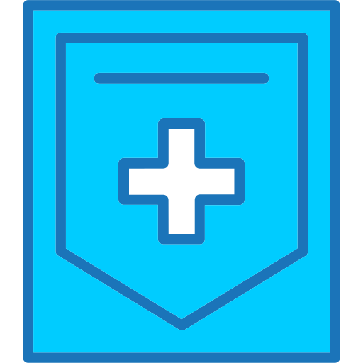 シールド Generic Blue icon