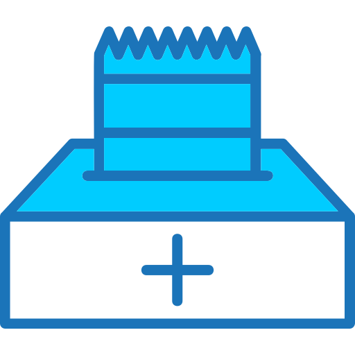 scatola di fazzoletti Generic Blue icona