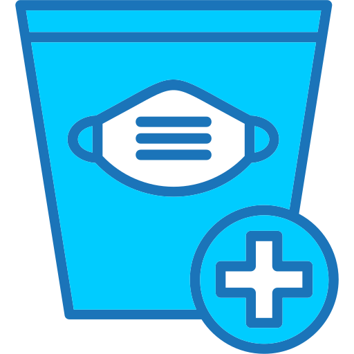 Dustbin Generic Blue icon