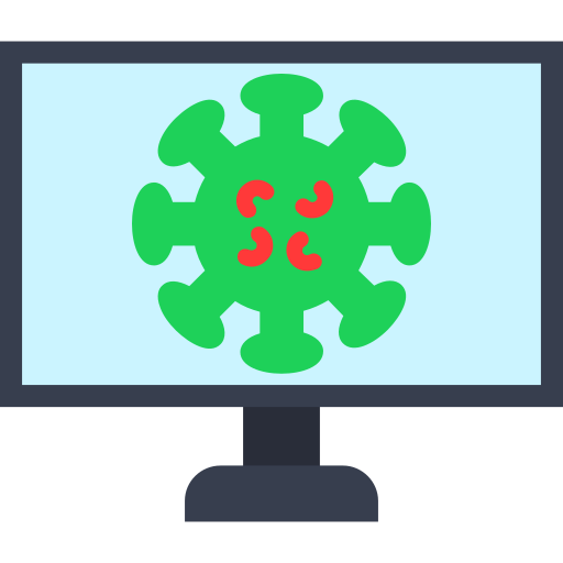 coronavirus Generic Flat Icône