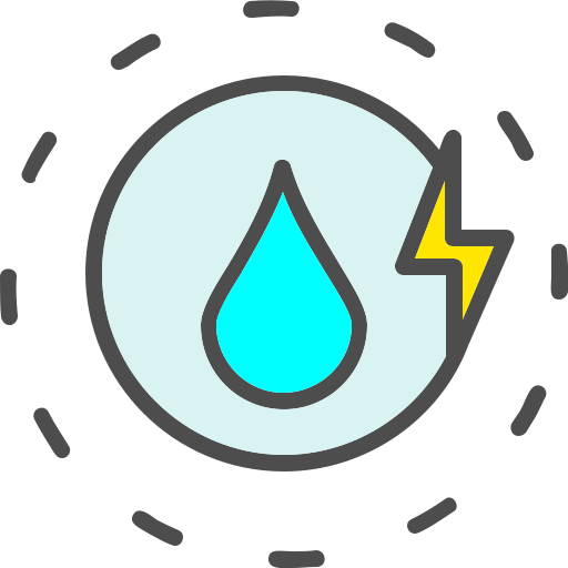 energia wodna Generic Outline Color ikona
