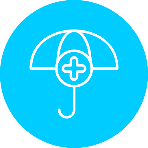 assicurazione sanitaria Generic Flat icona