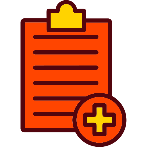 Medical history Generic Outline Color icon