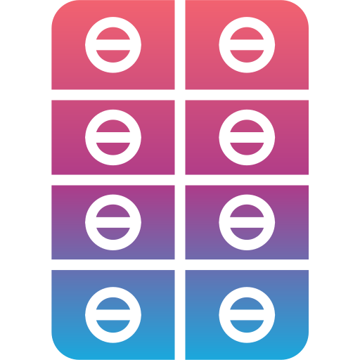 pigułki Generic Flat Gradient ikona
