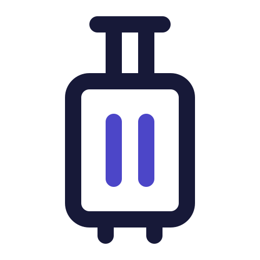 여행 가방 Generic Outline Color icon