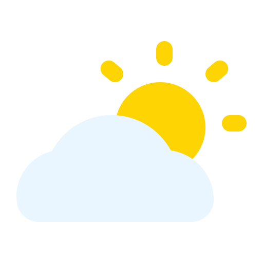 chmura słońca Generic Flat ikona
