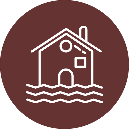 침수된 집 Generic Flat icon