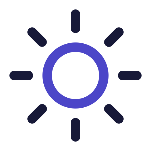 sol Generic Outline Color icono