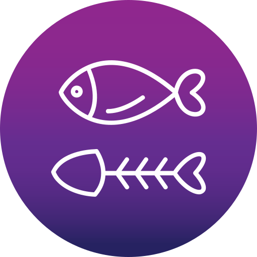 생선 Generic Flat Gradient icon