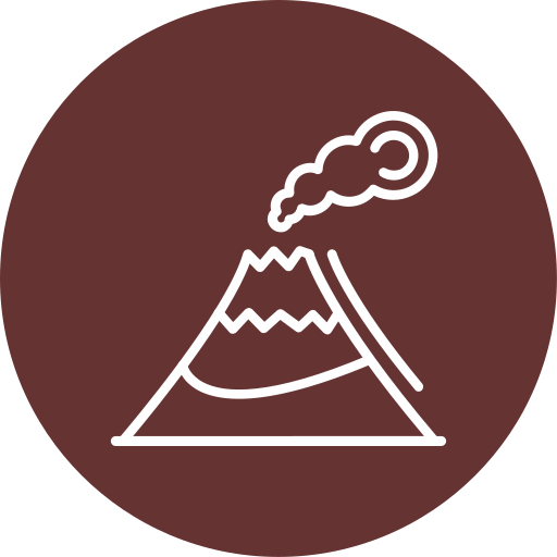 Вулкан Generic Flat иконка