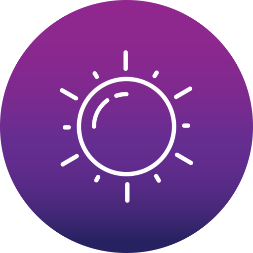 Sun Generic Flat Gradient icon