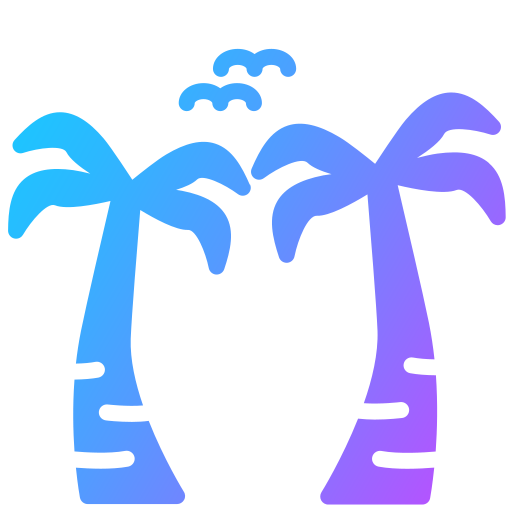 kokosnussbaum Generic Flat Gradient icon