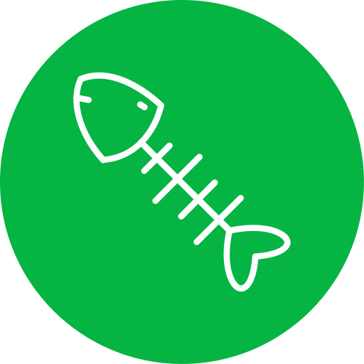 생선뼈 Generic Flat icon