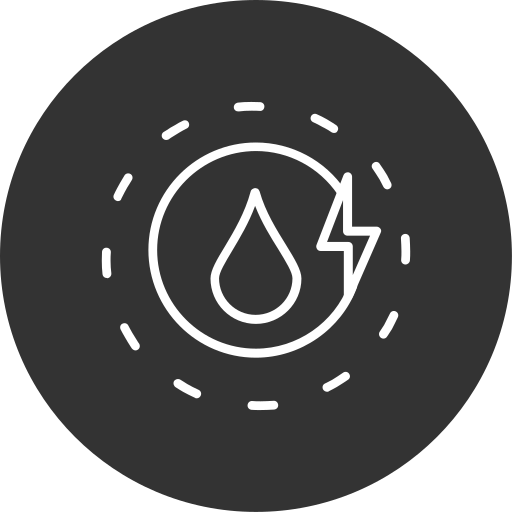 hidroelectricidad Generic Glyph icono
