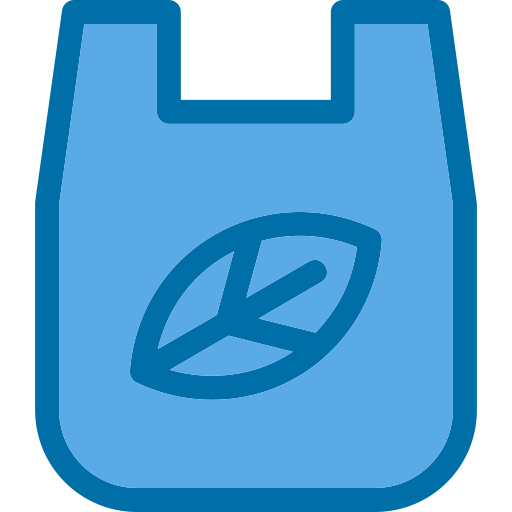 sac plastique Generic Blue Icône