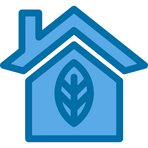 eco-huis Generic Blue icoon