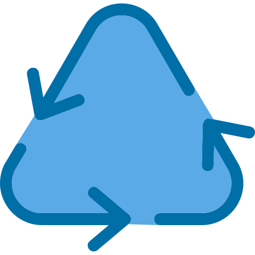 リサイクル Generic Blue icon