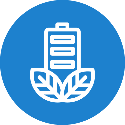 Eco battery Generic Flat icon