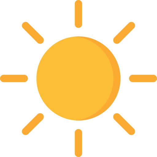 Солнце Generic Flat иконка