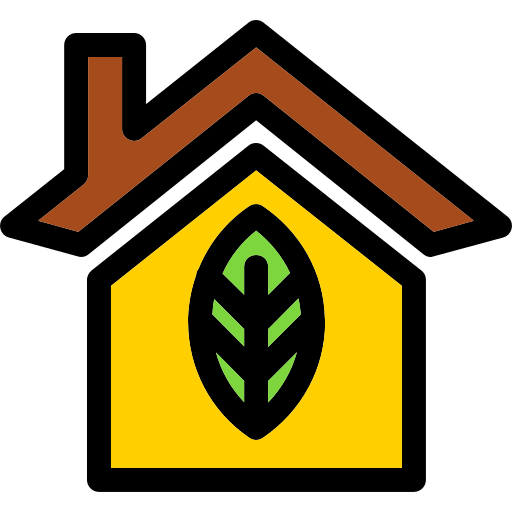 maison écologique Generic Outline Color Icône