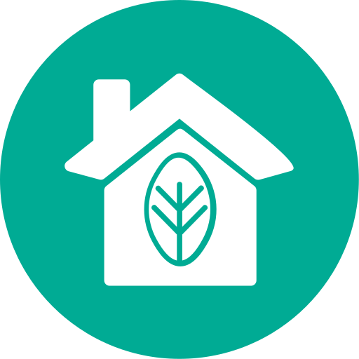 Eco house Generic Mixed icon