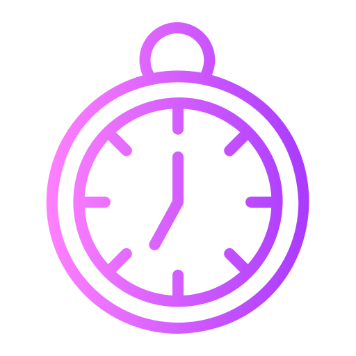 orologio da tasca Generic Gradient icona