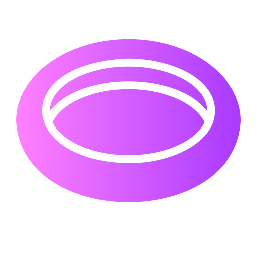 pierścień Generic Flat Gradient ikona