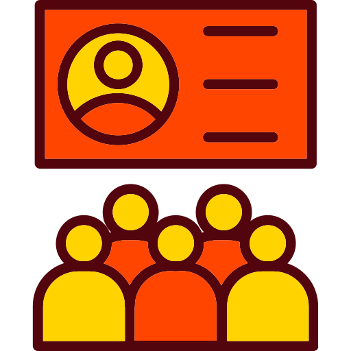 seminar Generic Outline Color icon