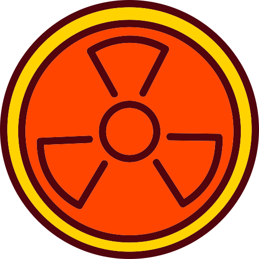 Nuclear energy Generic Outline Color icon