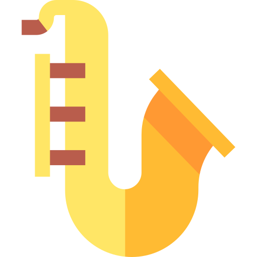 saxophon Basic Straight Flat icon