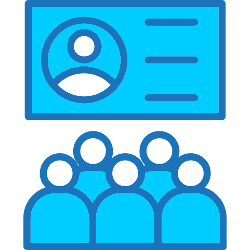 seminarie Generic Blue icoon