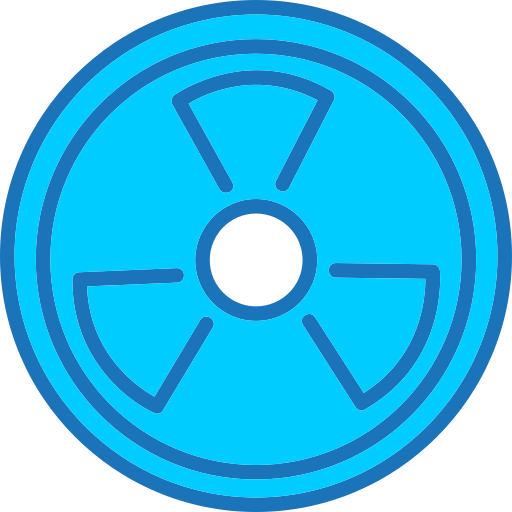 kernenergie Generic Blue icoon